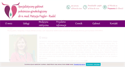 Desktop Screenshot of gabinet-ginekologiczny.com