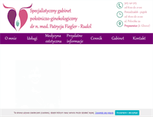 Tablet Screenshot of gabinet-ginekologiczny.com